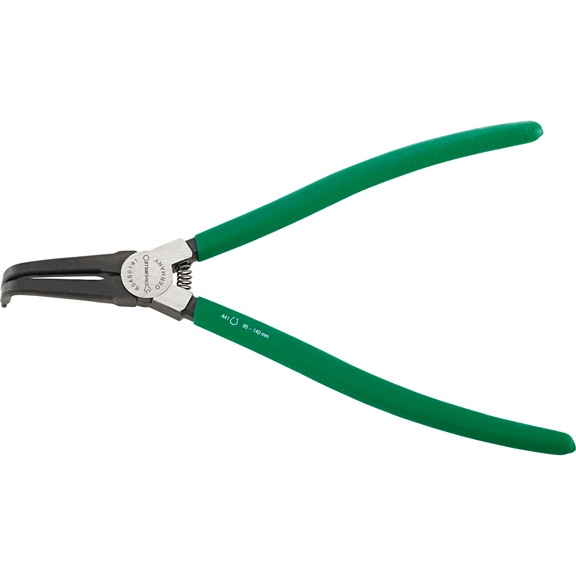 STAHLWILLE Circlip pliers for outer rings L.275 mm head polished 65466141 - Circlip pliers