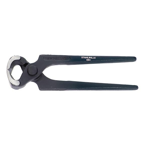 STAHLWILLE Kneifzange 6661 L.200mm Kopf poliert Griffe schwarz lackiert 66611200 - Kneifzange