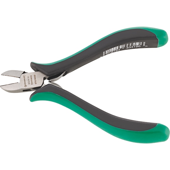 STAHLWILLE Electronics diagonal cutters 6707 L.115 mm head polished 67076000 - Side cutter