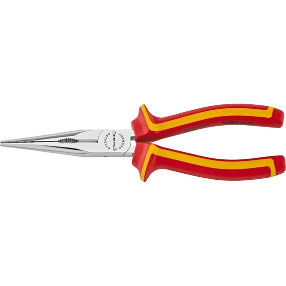 STAHLWILLE VDE telephone pliers 67304 L.168 mm head chrome-plated 2-component handles 67304160 - Round nose pliers