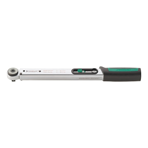 STAHLWILLE Torque wrench MANOSKOP 730R Quick Measuring range 6-50Nm 96504005 -  Torque wrench 730R Quick