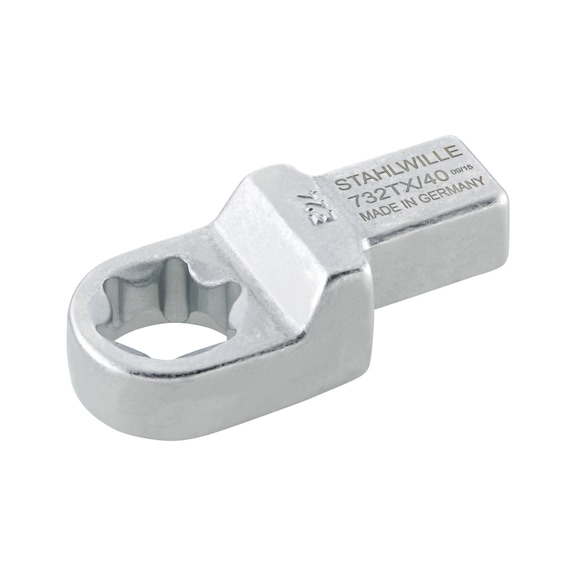 STAHLWILLE TX insertion tool 732TX/40 E24 14 x 18 mm WxH 30.5x13 mm 58294024 - TORX insert tool
