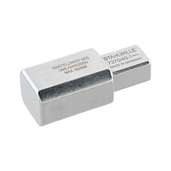 STAHLWILLE Socket adapter 7370/40-1 Drive 14x18 mm Output 24.5x28mm 58290041 - Socket adapter