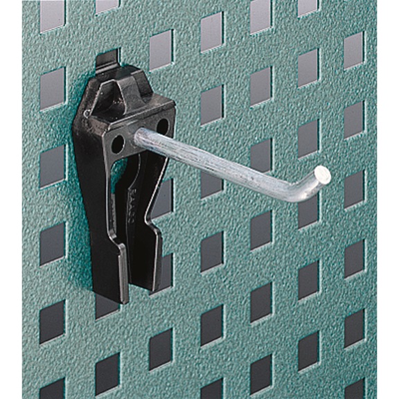 STAHLWILLE single hook 8031 size 2 dimensions 60 mm 80310060 - Perforated plate hook (perforated plate)