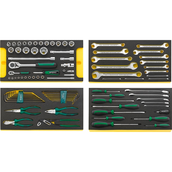 STAHLWILLE Tool assortment 805/4 WT TCS 89-piece 97842803 - Tool assortment