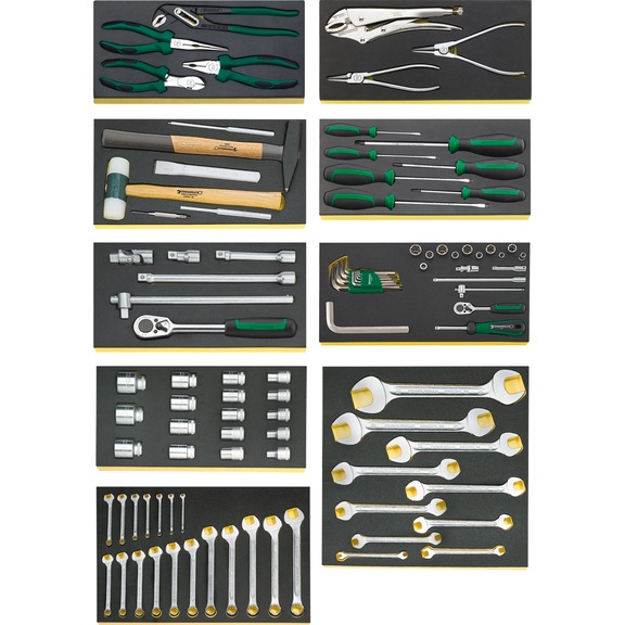 STAHLWILLE tool assortment 806/9 TCS 98-piece 98830004 - Tool assortment