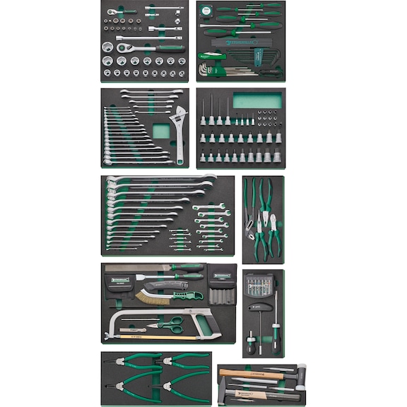 STAHLWILLE tool assortment 821/10 251-pieces 97830257 - Tool assortment