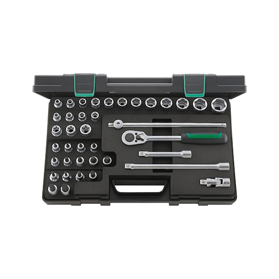 STAHLWILLE TX Steckschlüsselsatz 876TX KN 1/2 Zoll 39-teilig 98811909 - Steckschlüsselsatz 1/2"
