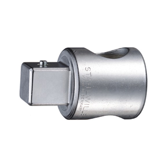 STAHLWILLE Sliding piece 886 for cross-handle output 1 inch L.80 mm 16070000 - Connection square (reversible ratchet)