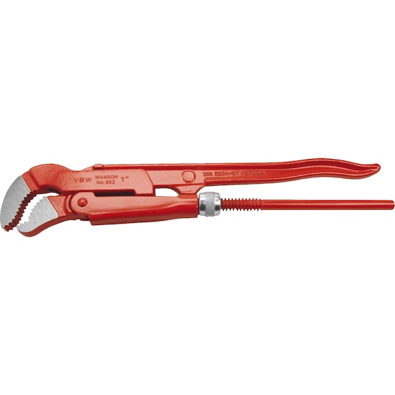 VBW S-jaw pipe wrench 9520 Jaw opening 39 mm L.245 mm D.12.7 mm 87952005 - Pipe wrench