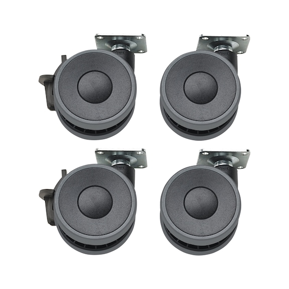 STAHLWILLE wheel set R 13217 for 13217 96894805 - Transport trolley, trolley: set of wheels