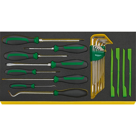 STAHLWILLE Werkzeug-Sortiment TCS 13214A/1 WT/LM 5 25-teilig 96831108 - Werkzeugsortiment
