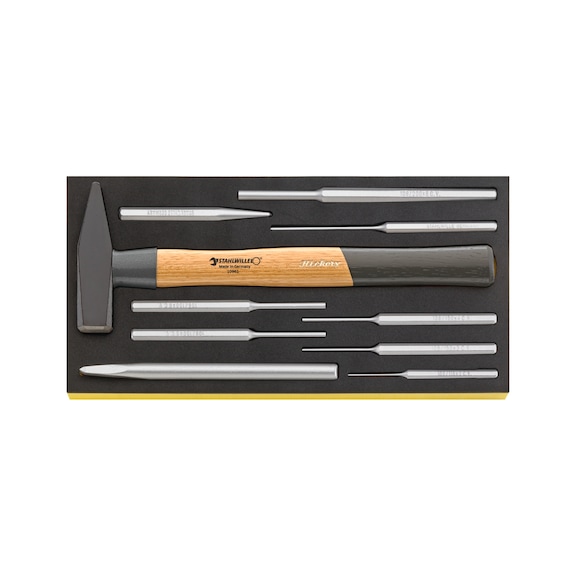 STAHLWILLE impact tool set TCS 102-108/10961/10 10-piece 96830361 - Chisel assortment