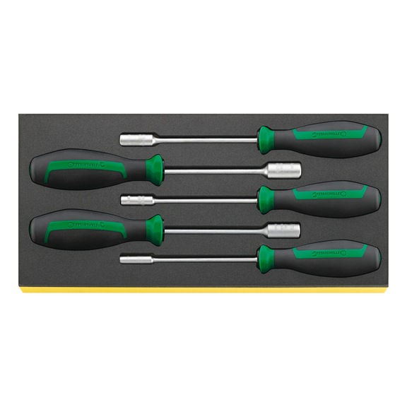 STAHLWILLE Screwdriver set DRALL TCS 12500N/5 5-piece 96838757 - Screwdriver set