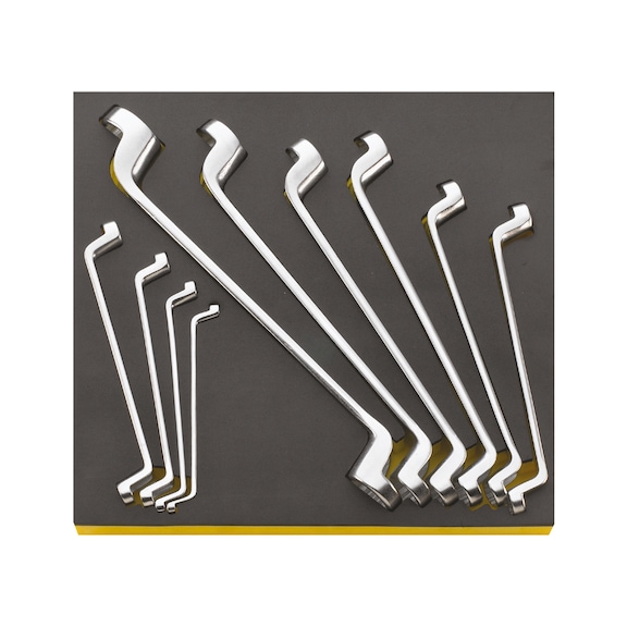 STAHLWILLE Double combination wrench set StahlwilleSTABIL TCS 20 10-piece 96830166 - Double ring spanner set