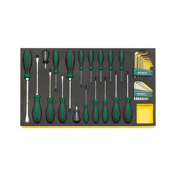 STAHLWILLE Screwdriver set DRALL TCS 36-piece 96831196 - Screwdriver set