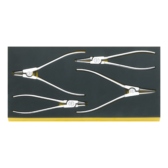 STAHLWILLE Circlip pliers set TCS 6543-6546/4 4-piece 96830608 - Pliers set