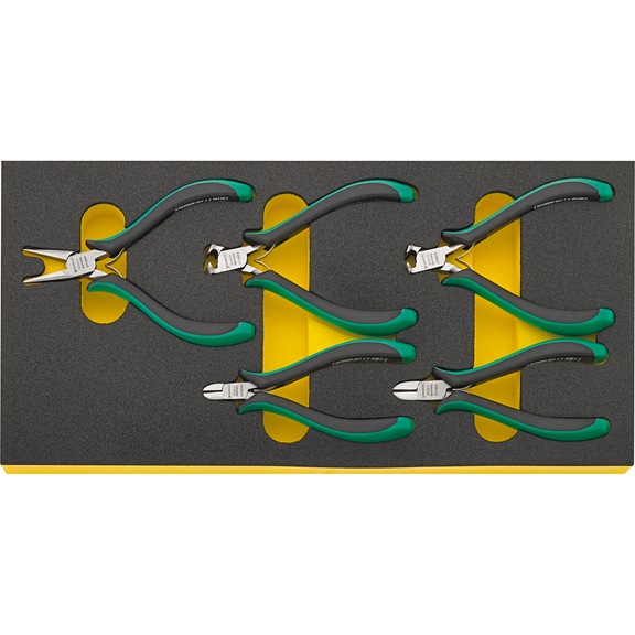 STAHLWILLE Electronic pliers set TCS 6707-6711 5-piece 96838798 - Pliers set