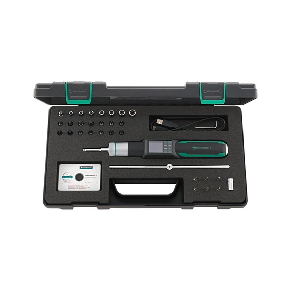 STAHLWILLE Torque screwdriver TORSIOTRONIC 10/29 NO BATTERY 96510001 - Torque screwdriver set