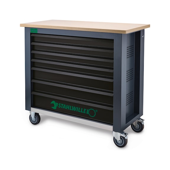 STAHLWILLE Mobile Werkbank WB 625 7 Schubladen 500 x1150x1045 mm 85010625 - Werkbank
