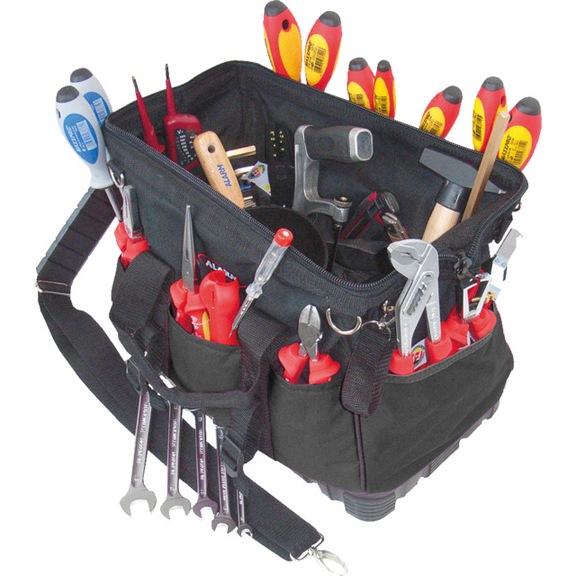 ALARM textile bag 11-TGU complete L.230xW.440xH.320mm 33-piece 56077375 - Tool assortment