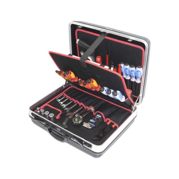 ALARM Hard case 12-H3 complete L.180xW.480xH.370mm 45-pieces 56077305 - Tool assortment