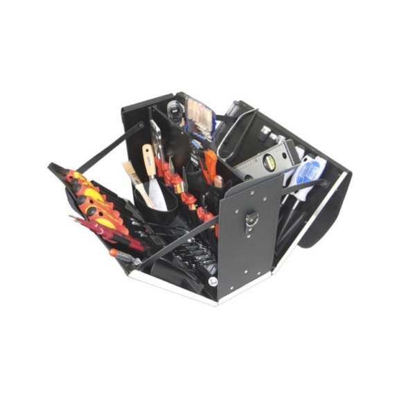 ALARM leather case 13-L1 complete L.165xW.415xH.320mm 45-pieces 56077345 - Tool assortment