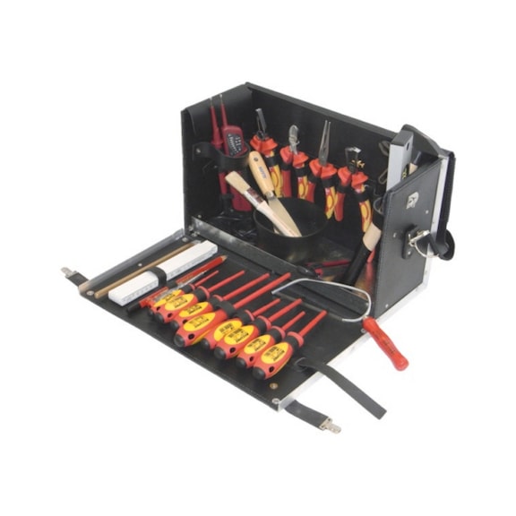 ALARM leather case 14-L3 complete L.150xW.420xH.250mm 26-pieces 56077350 - Tool assortment