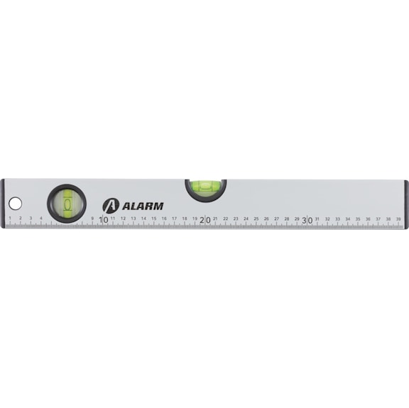 ALARM Light metal spirit level L.400mm 56022224 - Building spirit level