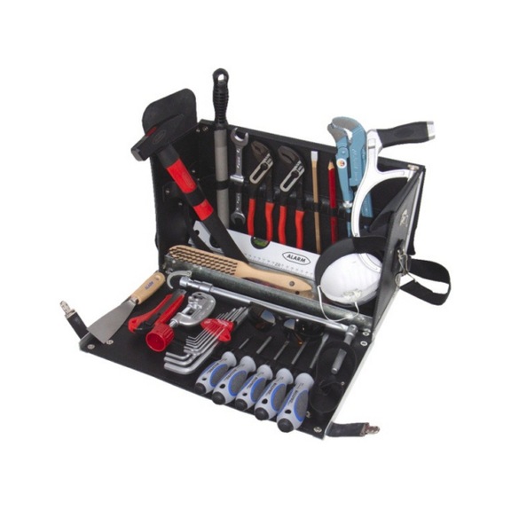 ALARM leather case 3-L3, complete L.150xW.420xH.250mm 25-pieces 56077065 - Tool assortment