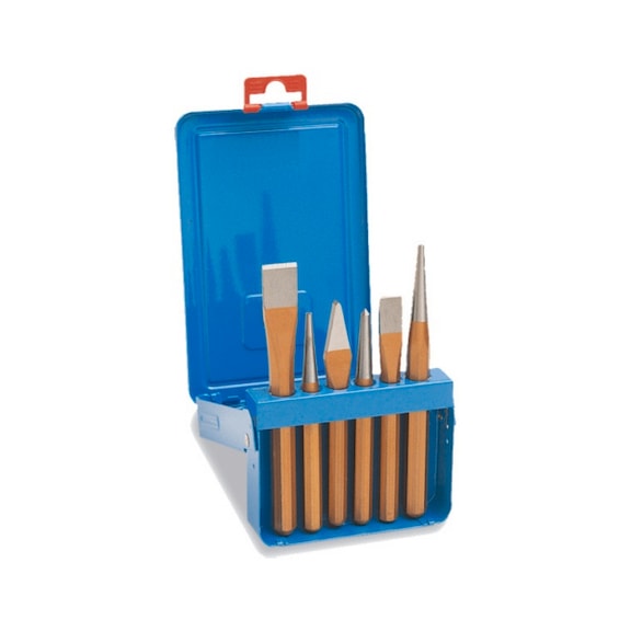 ALARM Chisel and punch set 6-piece 56030625 - Chisel assortment