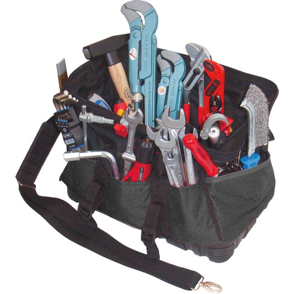 ALARM textile bag 4-TGU complete L.230xW.440xH.320mm 28-pieces 56077155 - Tool assortment