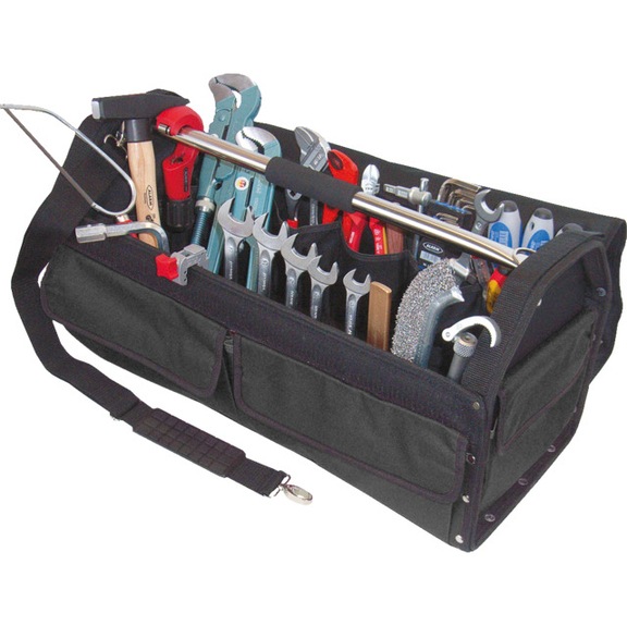 ALARM textile bag 4-TXL complete L.310xW.620xH.290mm 28-pieces 56077150 - Tool assortment
