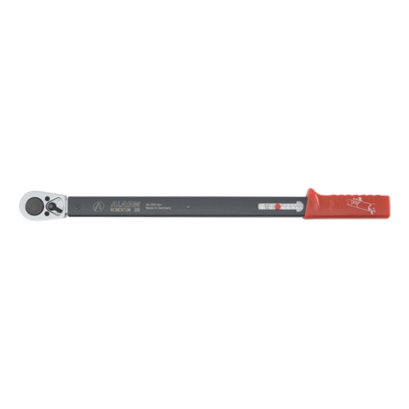 ALARM Torque wrench MOMENTUM measuring w. 40-200Nm output 1/2 L.485mm 56043200 - Torque wrench