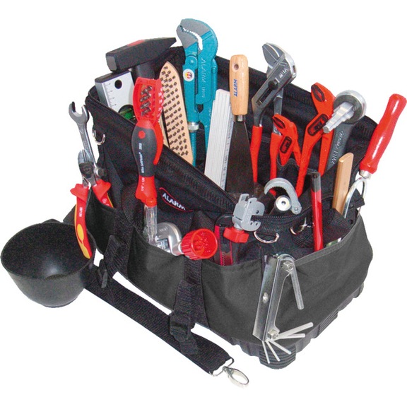 ALARM Textiltasche 6-TGU komplett L.230xB.440xH.320mm 24-teilig 56077175 - Werkzeugsortiment