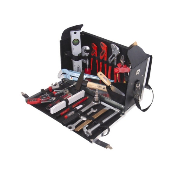 ALARM Ledertasche 6-L3 komplett L.150xB.420xH.250mm 24-teilig 56077180 - Werkzeugsortiment