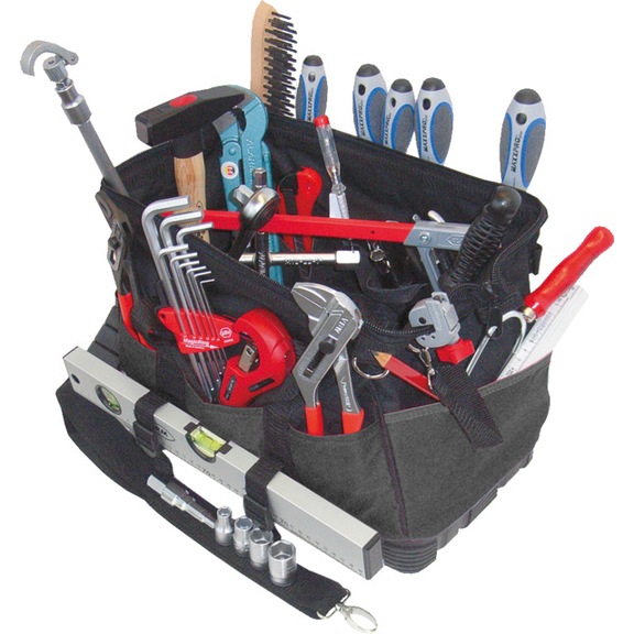 ALARM textile bag 7-TGU complete L.230xW.440xH.320mm 37-piece 56077185 - Tool assortment