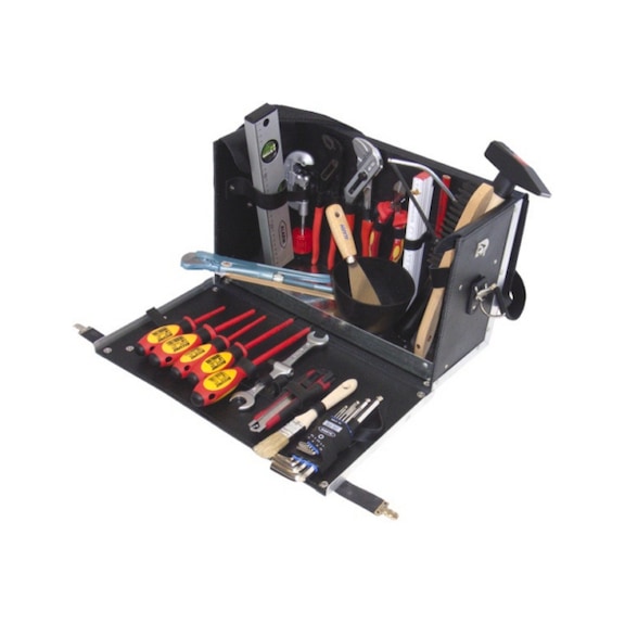 ALARM Ledertasche 8-L3 komplett L.150xB.420xH.250mm 23-teilig 56077200 - Werkzeugsortiment