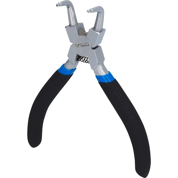 BRILLIANT TOOLS circlip pliers for external circlips curved 125 mm BT067006 - 