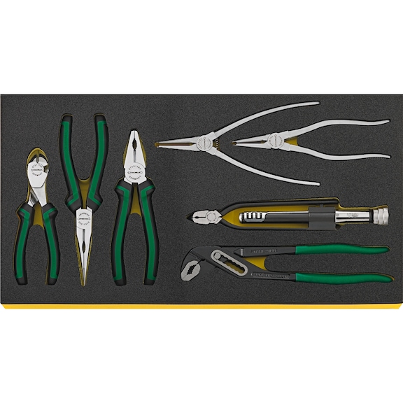 STAHLWILLE Pliers set TCS WT 6501-6602/7-1 7-piece 96830131 - Pliers set