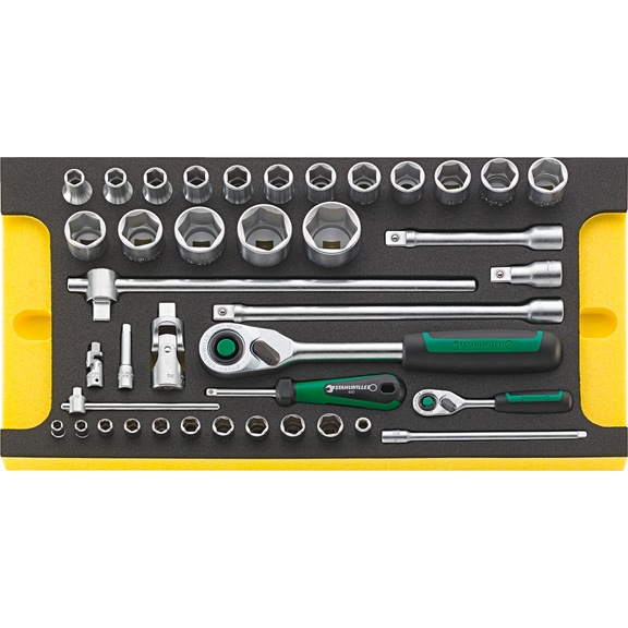 STAHLWILLE tool in TCS insert TCS WT 40/52/27/13 40-piece 96830117 - Socket wrench set