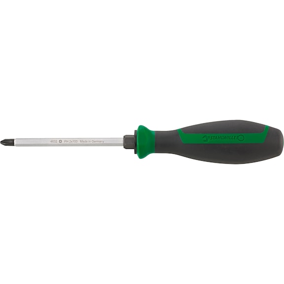 STAHLWILLE Phillips screwdriver DRALL 4632 size PH3 l.150 mm 46323303 - Phillips screwdriver