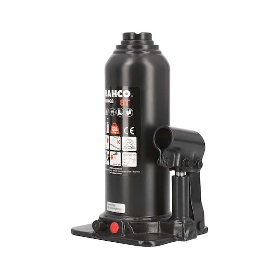 Gato hidráulico de botella BAHCO 8 t - Gato hidráulico de botella