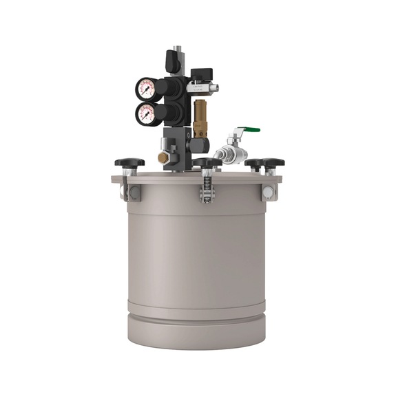 SATA anyagnyomás-tartály 10 dupla nyomáscsökkentő inliner 1182815 - Nyomás alatt álló anyagtartály 10