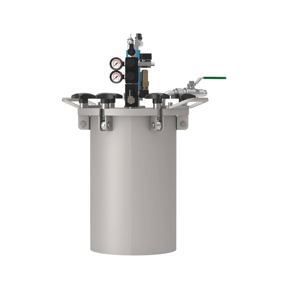 SATA material pressure tank 22 double pressure reducer 1182964 - Material pressure tank 22