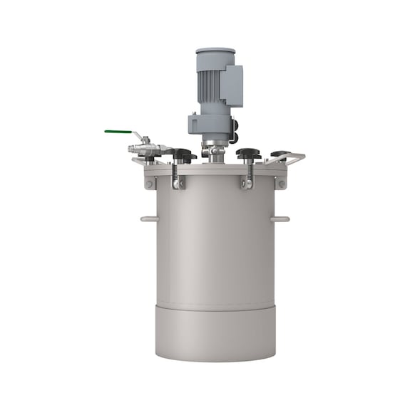 SATA anyagnyomás tartály 45 dupla nyomáscsökkentő 1183061 - Anyag nyomástartó edény 45