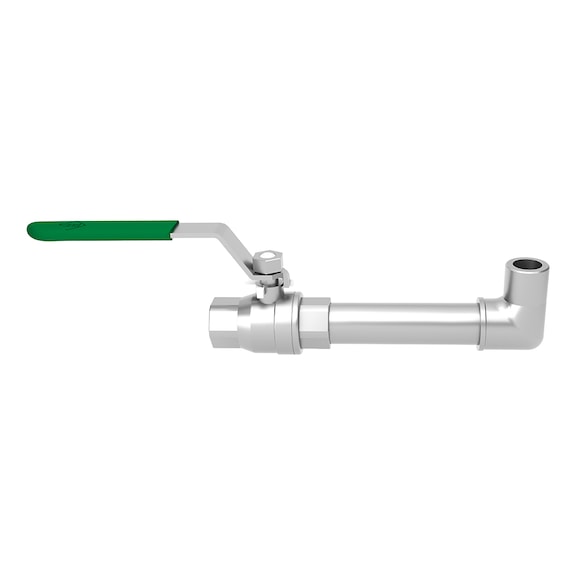 SATA anyagmintavevő golyóscsap G 1/2 hüvelykes DN5 külső menet rozsdamentes acél 1183524 - Egyéb pótalkatrészek