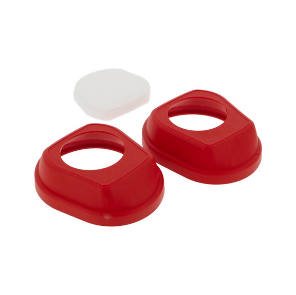 SATA pre-filter holder red 2 pieces and pre-filter 10 pieces for SATA air star F - Further accessories for respiratory protection