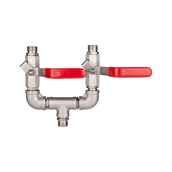 SATA Optional (not retrofittable) 2nd gun connection (air and material) 14373 - Further accessories for pneumatic tools