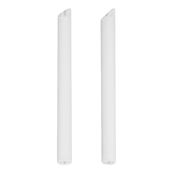 SATA hose, transparent, 8 x95 mm for guns with adapter 2 pieces 153965 - Other spare parts